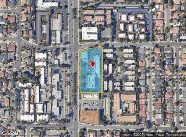  1060 S De Anza Blvd, San Jose, CA Parcel Map