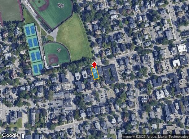  381 Angell St, Providence, RI Parcel Map