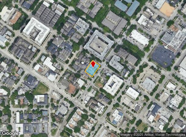  2708 Bagby St, Houston, TX Parcel Map