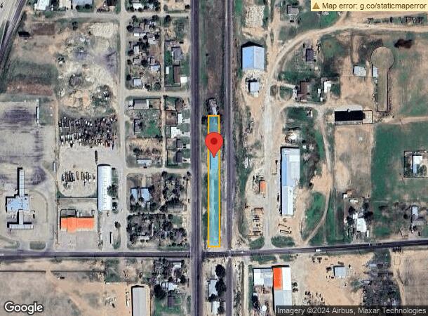  104 N Monroe Ave, New Deal, TX Parcel Map