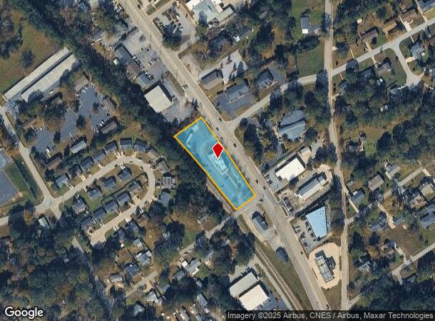  615 Ne Main St, Simpsonville, SC Parcel Map