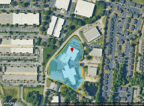 2 Task Industrial Ct, Greenville, SC Parcel Map