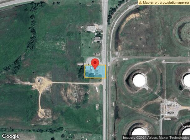  1006 S Waverly St, Ponca City, OK Parcel Map