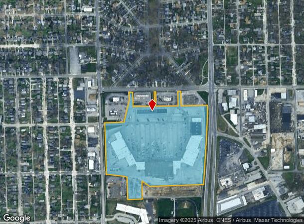  208 E Pettit Ave, Fort Wayne, IN Parcel Map