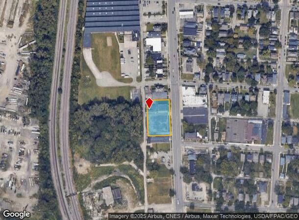 1763 S High St, Columbus, OH Parcel Map