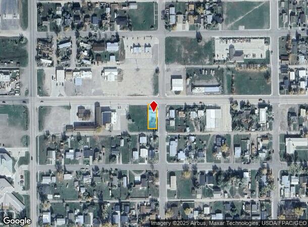 802 3Rd St W, Hardin, MT Parcel Map