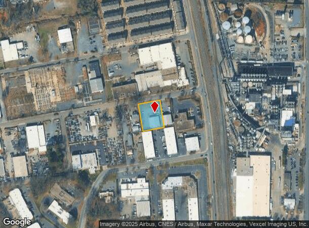  618 Rountree Rd, Charlotte, NC Parcel Map
