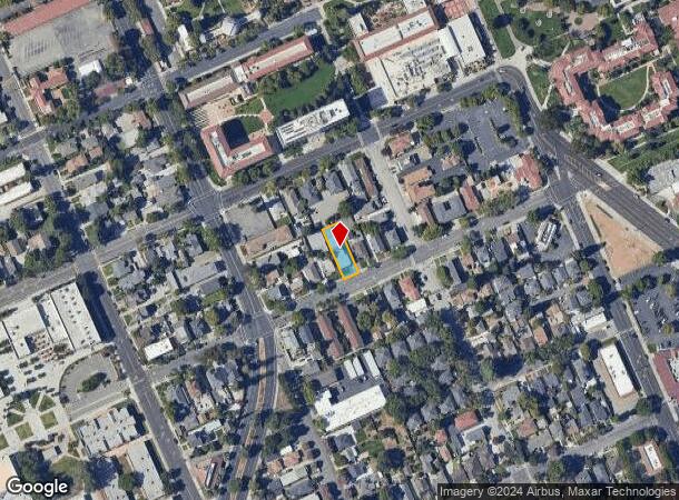  841 Bellomy St, Santa Clara, CA Parcel Map