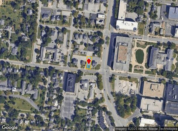 304 W Chesapeake Ave, Towson, MD Parcel Map