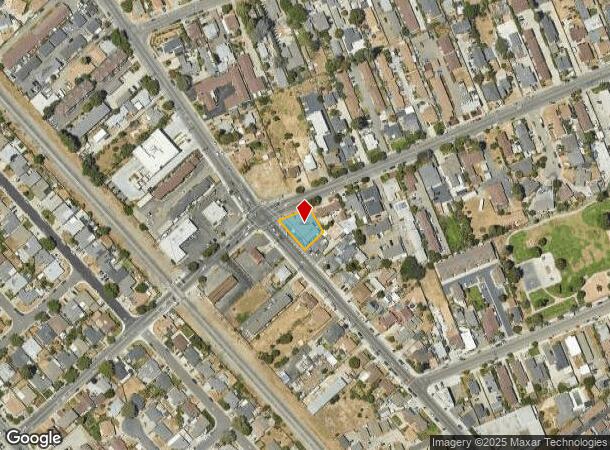  20008 Meekland Ave, Hayward, CA Parcel Map