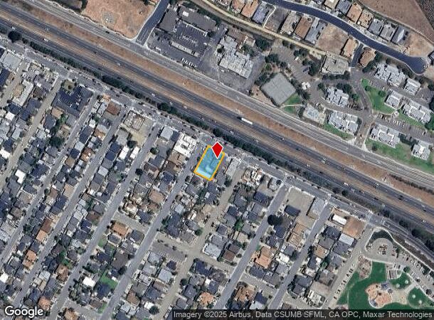  653 Shell Beach Rd, Pismo Beach, CA Parcel Map