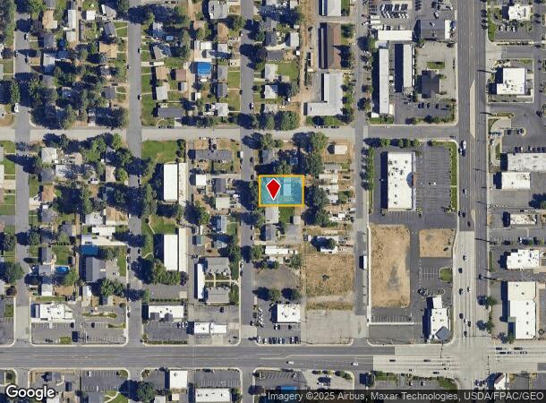 6408 N Normandie St, Spokane, WA Parcel Map