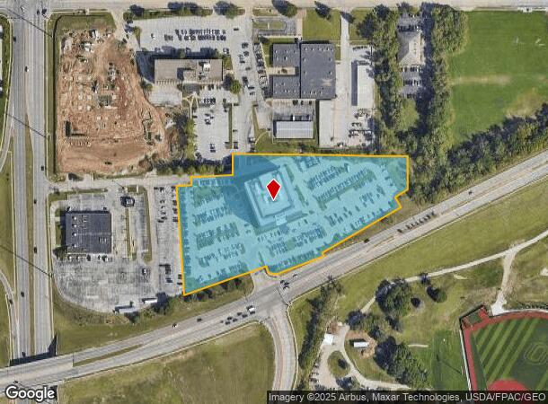  7100 W Center Rd, Omaha, NE Parcel Map