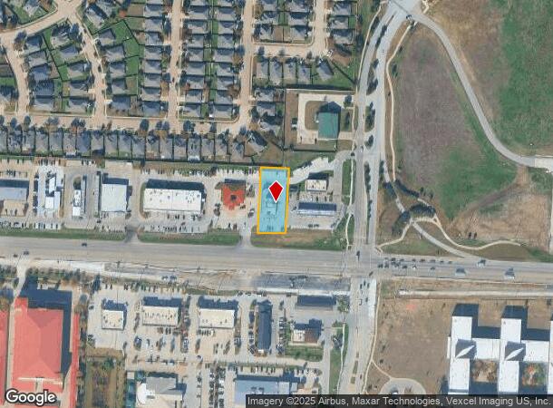 26751 E University Dr, Aubrey, TX Parcel Map