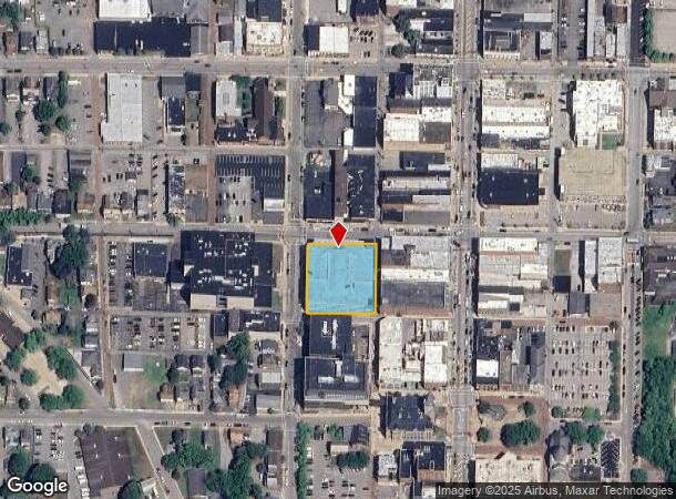 129 W Cunningham St, Butler, PA Parcel Map