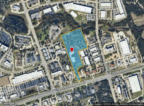  1775 E Whitestone Blvd, Cedar Park, TX Parcel Map