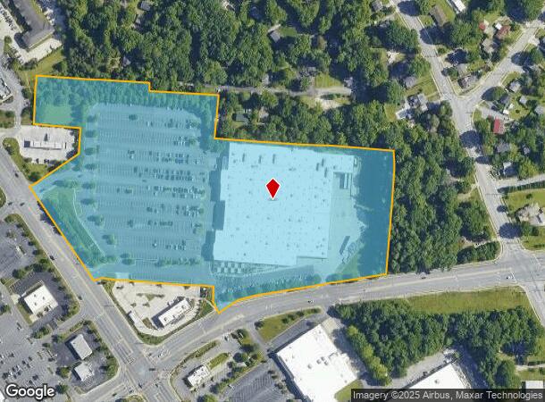  2710 N Main St, High Point, NC Parcel Map