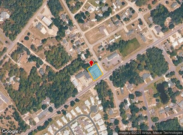 9188 Beach Dr Se, Calabash, NC Parcel Map