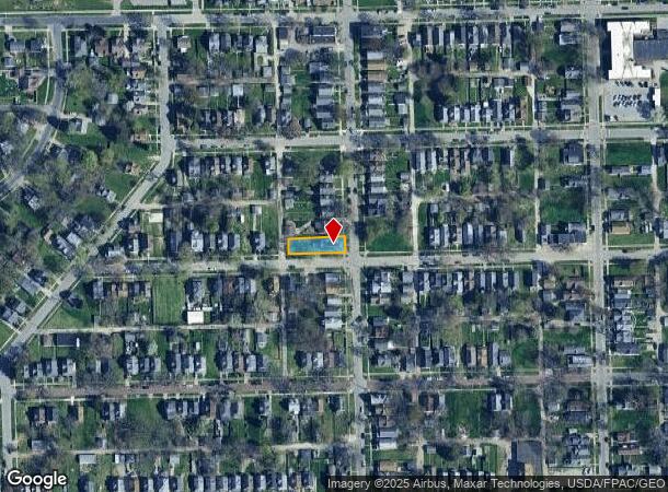  3201 Franklin Ave, Toledo, OH Parcel Map