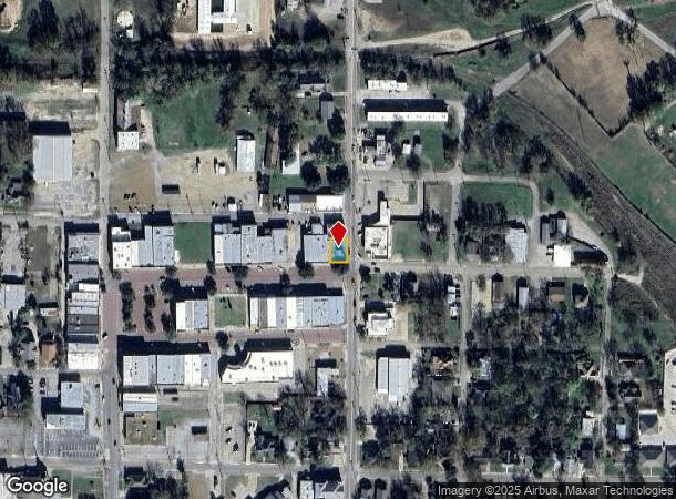 1102 Main St, Commerce, TX Parcel Map