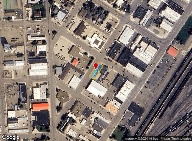  123 W Bell St, Glendive, MT Parcel Map