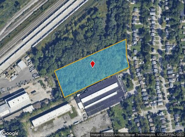 219 E 219 St E, Euclid, OH Parcel Map