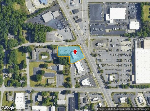 2317 N Main St, High Point, NC Parcel Map