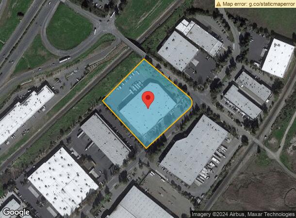  5401 Industrial Way, Benicia, CA Parcel Map