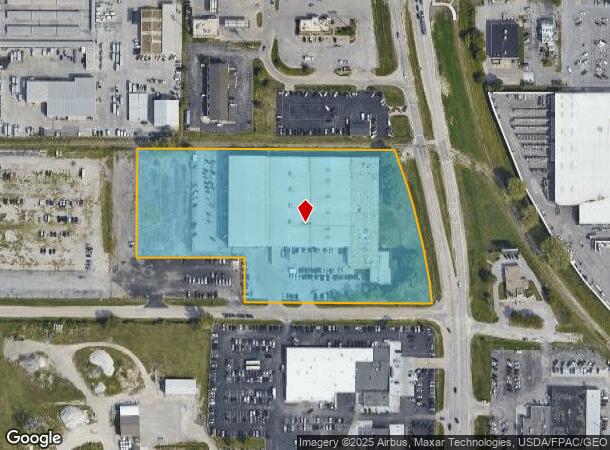 504 34Th Ave, Council Bluffs, IA Parcel Map