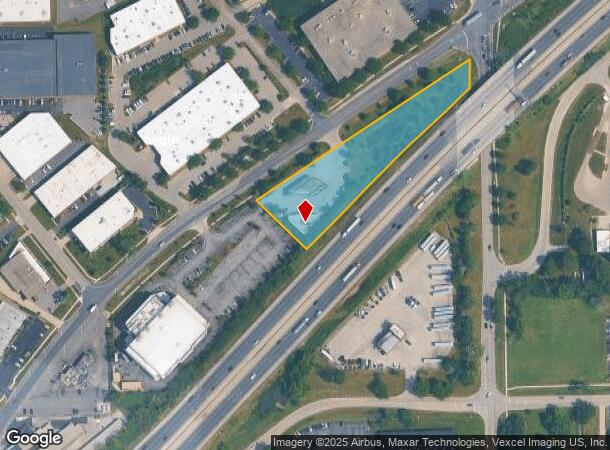  535 Joliet Rd, Willowbrook, IL Parcel Map