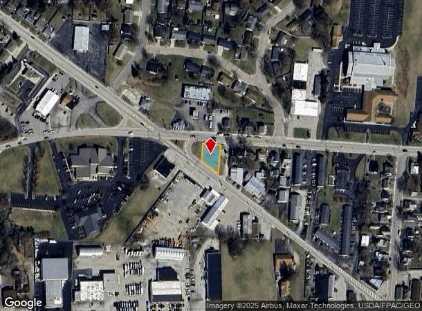  1076 W Locust St, Wilmington, OH Parcel Map