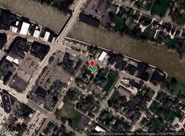  11 Scott St, Monroe, MI Parcel Map