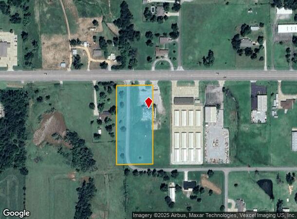 2410 E Highway 37, Tuttle, OK Parcel Map