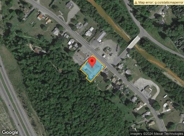  329 N Williamson Rd, Blossburg, PA Parcel Map