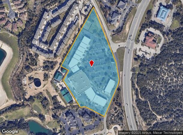 2300 Lohmans Spur Rd, Lakeway, TX Parcel Map