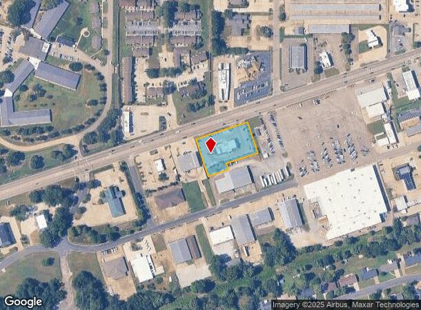 2609 W Main St, Tupelo, MS Parcel Map