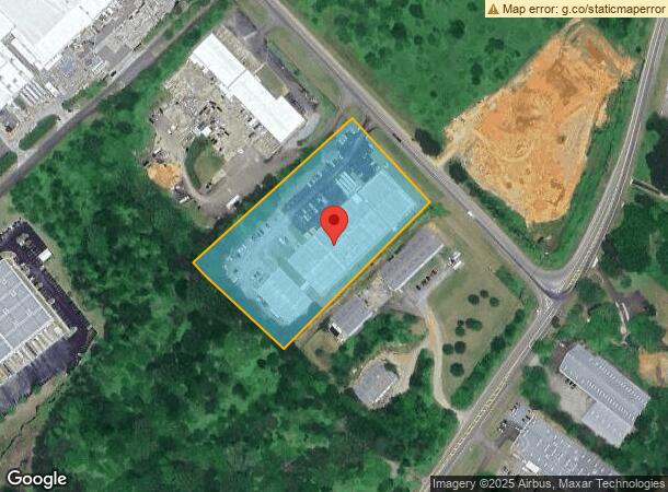  1200 Airport Dr, Ball Ground, GA Parcel Map