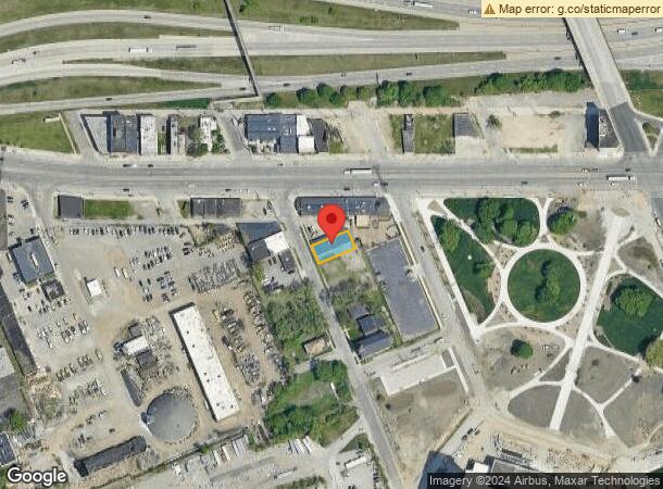  2364 17Th St, Detroit, MI Parcel Map