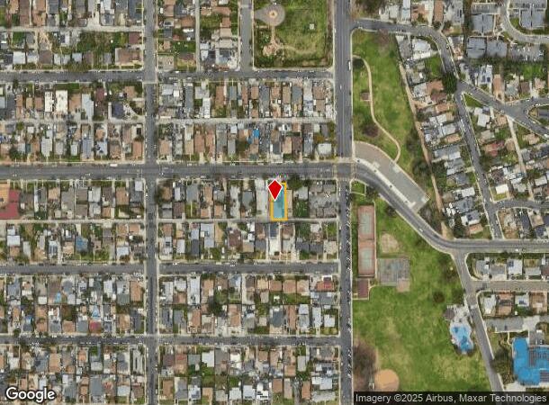  3969 Ocean View Blvd, San Diego, CA Parcel Map