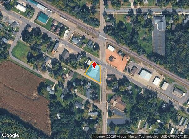 100 S Holly Ave, Elk Mound, WI Parcel Map