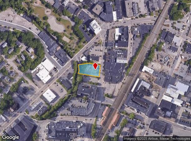  29 S Main St, Attleboro, MA Parcel Map