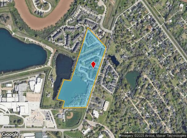 200 E Brazoswood Dr, Clute, TX Parcel Map