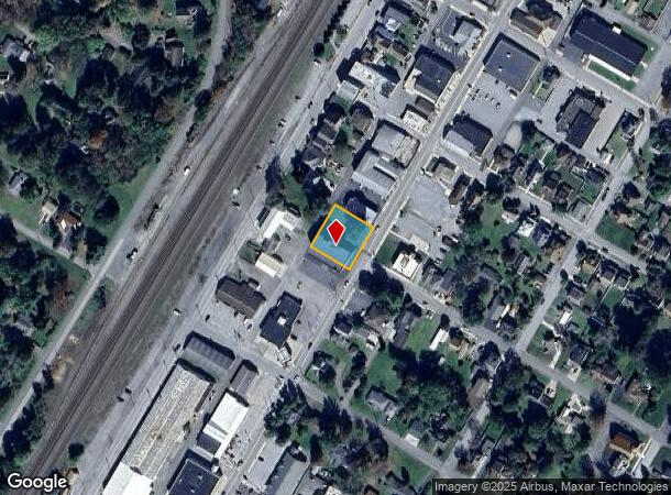  828 2Nd St, Cresson, PA Parcel Map