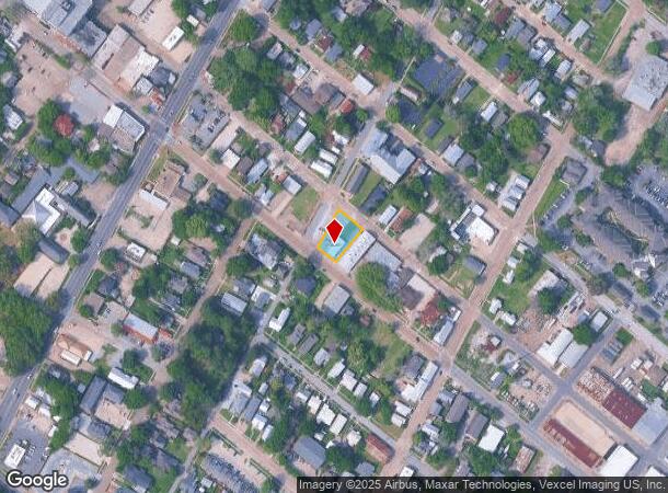 1301 Jefferson St, Lafayette, LA Parcel Map