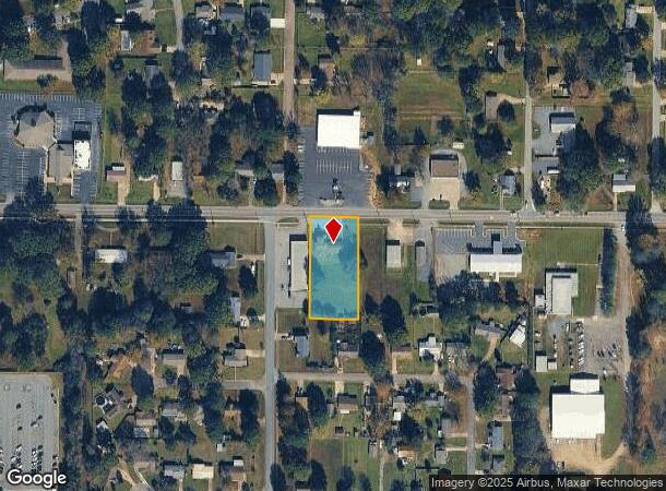 1709 W Center St, Beebe, AR Parcel Map