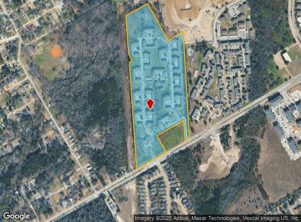 3131 Simpson Stuart Rd, Dallas, TX Parcel Map