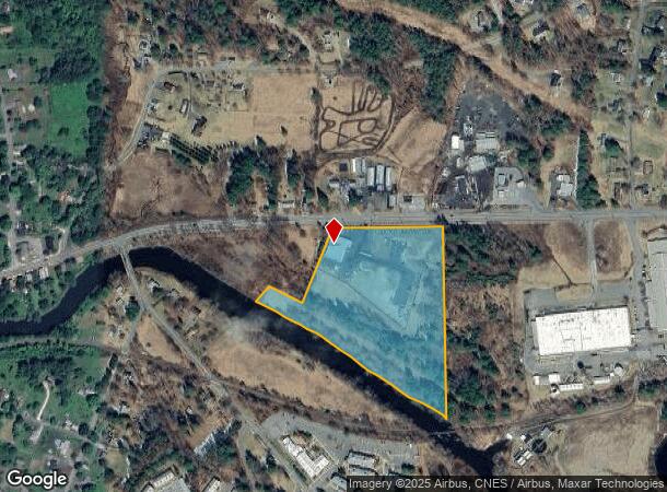  1185 Pleasant St, Lee, MA Parcel Map