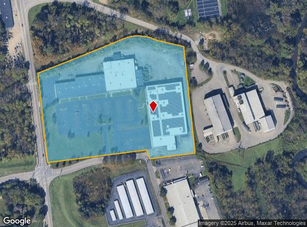  1580 Lake St, Elmira, NY Parcel Map