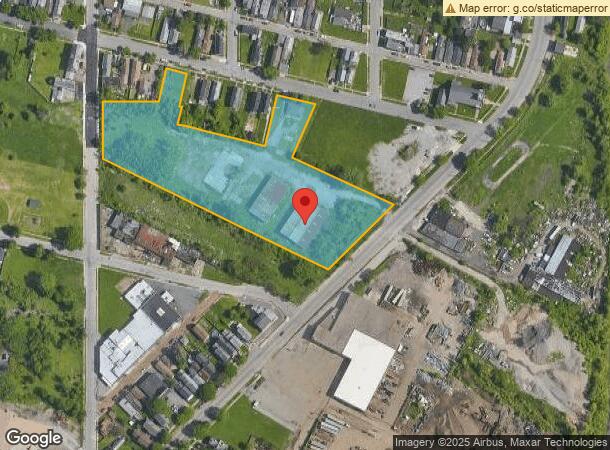  893 E Eagle St, Buffalo, NY Parcel Map