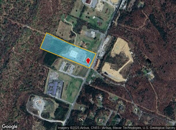 3720 Valley Rd, Berkeley Springs, WV Parcel Map